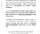 BANDO DE ALCALDÍA FIESTAS DE SAN FRANCISCO DE ASÍS: EL LANZAMIENTO DE COHETES QUEDA PROHIBIDO