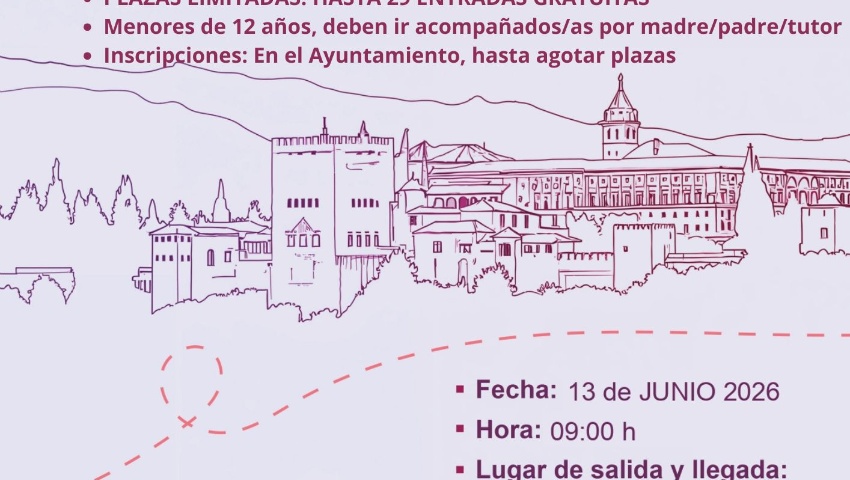 VISITA A LA ALHAMBRA DE GRANDA EL SÁBADO 13 DE JUNIO