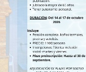 ABIERTO EL PLAZO PARA EL PROGRAMA DE TERMALISMO 2026: BALNEARIO DE GRAENA