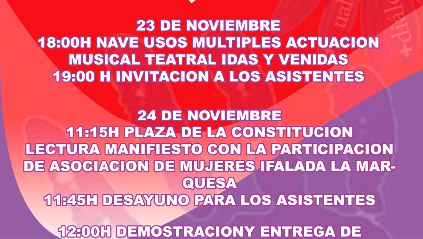 Actividades del 25N en Ferreira Actividades del 25N en Ferreira